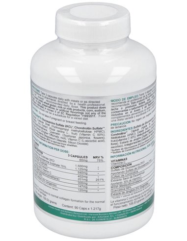 Glucosamina Max Ab Complex 90Cap. de Airbiotic