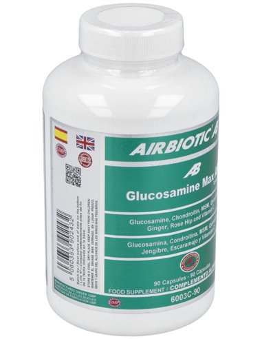 Glucosamina Max Ab Complex 90Cap. de Airbiotic