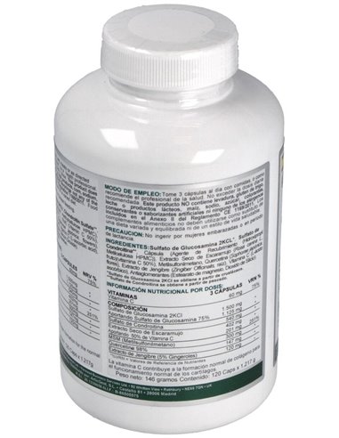 Glucosamina Max Ab Complex 120Cap. de Airbiotic