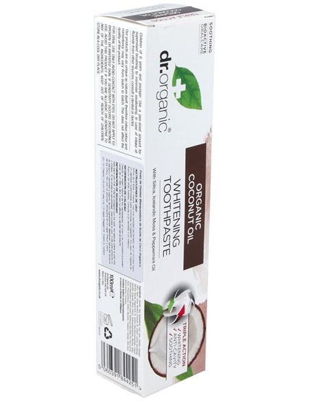 Pasta De Dientes Aceite De Coco Organico 100Ml. de Dr. Organic