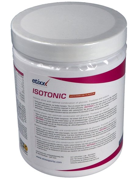 Etixx Isotonic Podwer Sabor Sandia 1Kg. de Etixx