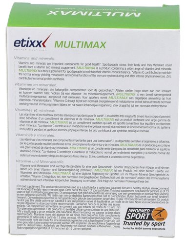 Etixx Multimax 45 Comprimidos Etixx