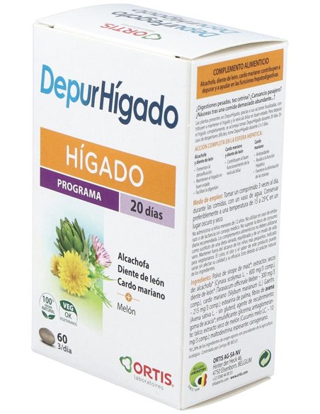 Metodren Depurativo Higado 60Comp. de Ortis