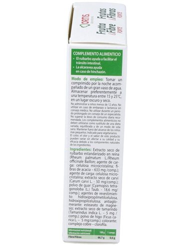 Fruta Y Fibra Forte 12Cubitos de Ortis