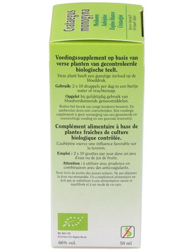 Ext. Crataegus Monogyna (Espino Blanco) 50Ml. de Biover