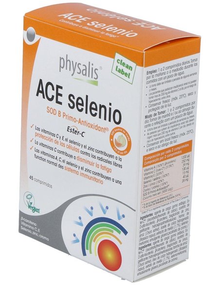 Ace Selenium + Té Verde de Physalis