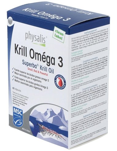 Krill Omega 3 60Cap. de Physalis