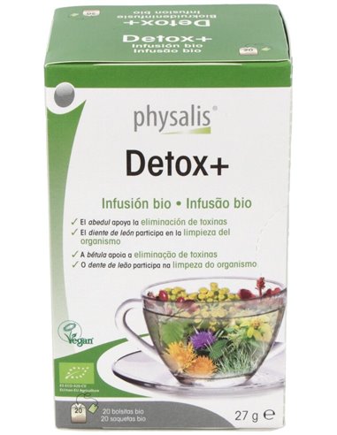 Detox+ Infusion 20Filtros Bio de Physalis