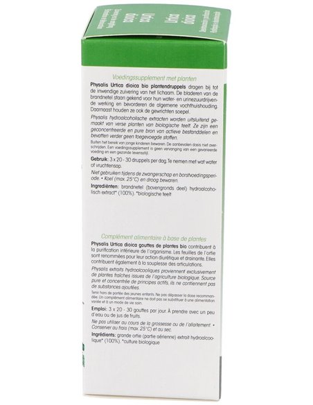 Tintura Urtica Dioica (Ortiga) de Physalis