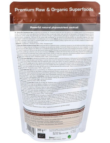 Cacao Raw Nibs de Biotona