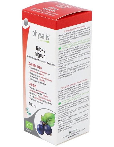 Tintura Ribes Nigrum (Grosellero Negro) de Physalis