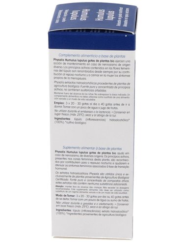 Tintura Humulus Lupulus de Physalis