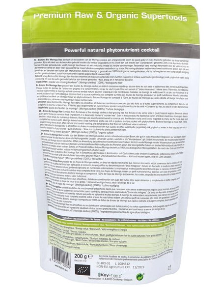 Moringa Raw 200Gr. Bio de Biotona