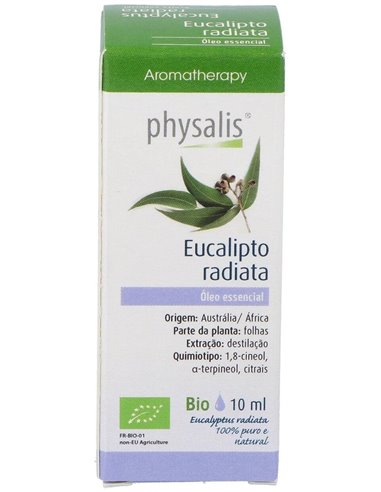 Esencia Eucalipto Radiata 10Ml. Bio de Physalis