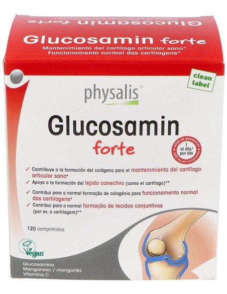 Glucosamin Forte 120 Comprimidos de Physalis