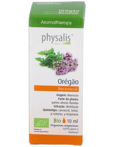 Esencia Oregano 10Ml. Bio de Physalis