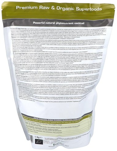 Veggie Protein Raw 1Kg. Bio de Biotona