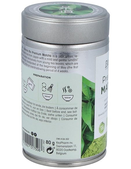 Premium Matcha 80Gr. Eco Vegan de Biotona