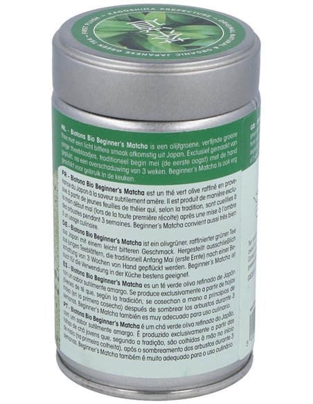 Begginers Matcha Eco 80Gr. de Biotona