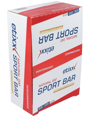 Etixx Sweet & Salty Oat Bar 12Barritas de Etixx
