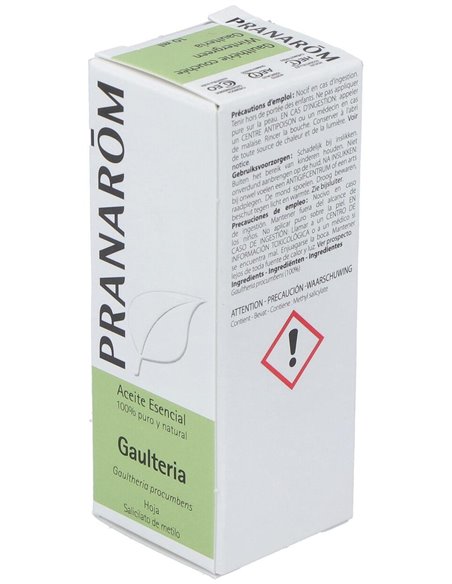 Gaulteria Aceite Esencial 10Ml. de Pranarom Aceites