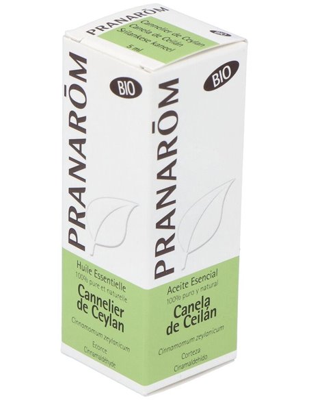 Canela De Ceylan Aceite Esencial Bio 5Ml. de Pranarom Aceites