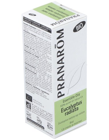 Eucalipto Radiata Hoja Aceite Esencial Bio 10Ml. de Pranarom Aceites