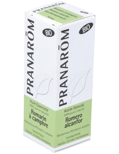 Romero Alcanfor Aceite Esencial Bio 10Ml. de Pranarom Aceites