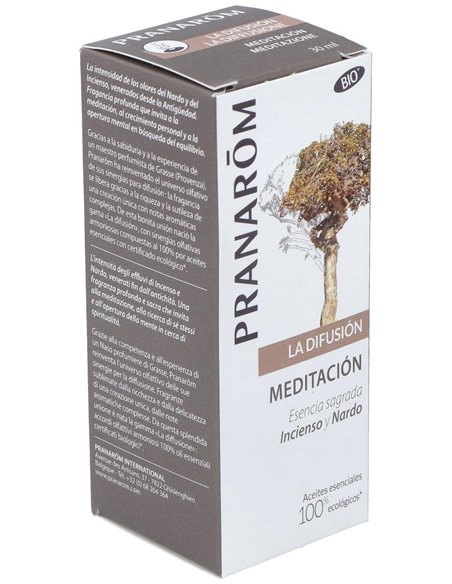 Meditacion Aceite Difusion 30Ml. Bio de Pranarom Difusion