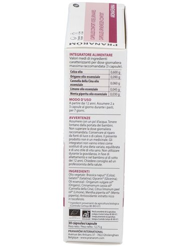 Aromafemina Confort Vias Urinarias 30Cap. de Pranarom P.Acabado