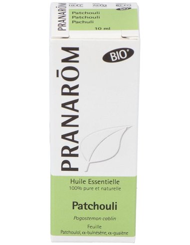 Patchuli (Pachuli) Hoja Aceite Esencial Bio 10Ml. de Pranarom Aceites