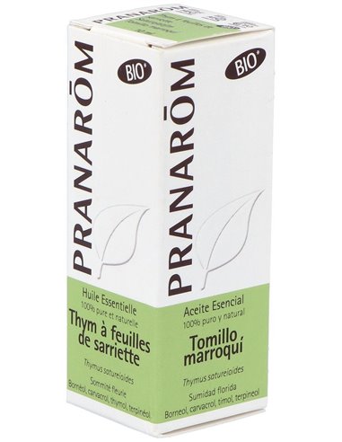 Tomillo Marroqui Aceite Esencial Bio 10Ml. de Pranarom Aceites