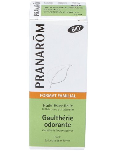 Gaulteria Olorosa Hoja Aceite Esencial Bio 30Ml. de Pranarom Aceites