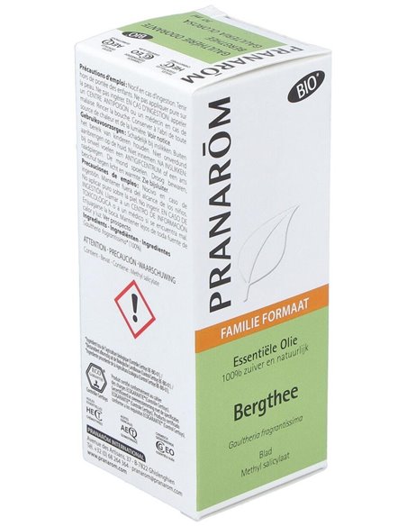 Gaulteria Olorosa Hoja Aceite Esencial Bio 30Ml. de Pranarom Aceites