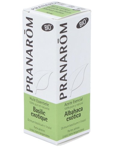 Albahaca Exotica Aceite Esencial 10Ml. Bio de Pranarom Aceites