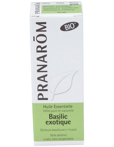 Albahaca Exotica Aceite Esencial 10Ml. Bio de Pranarom Aceites