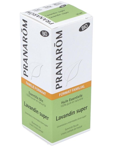 Lavandin Super Aceite Esencial Bio 30Ml. de Pranarom Aceites