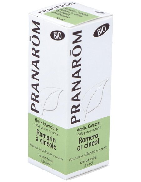 Romero Qt Cineol Aceite Esencial Bio 10Ml. de Pranarom Aceites