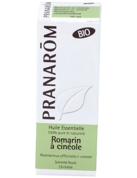 Romero Qt Cineol Aceite Esencial Bio 10Ml. de Pranarom Aceites