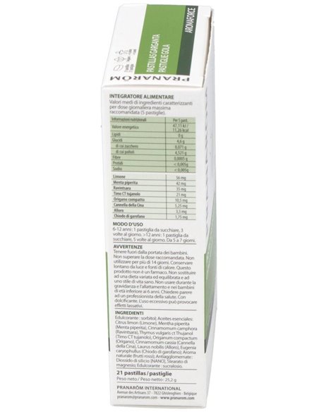 Aromaforce Pastillas Para La Garganta 21Comp. de Pranarom P.Acabado