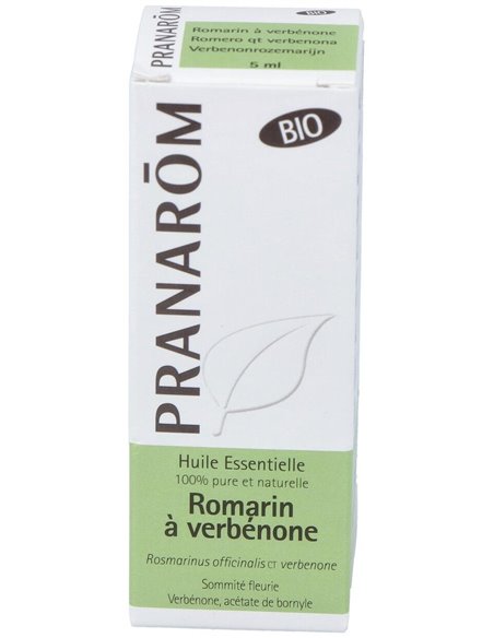 Romero Qt Verbenona Aceite Esencial Bio 5Ml. de Pranarom Aceites