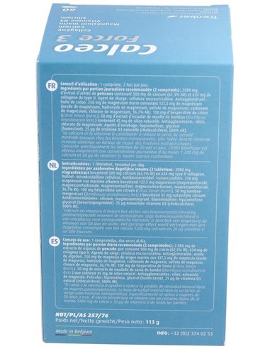 Calceo Fuerza 3 60 Comprimidos de Ortho Nat