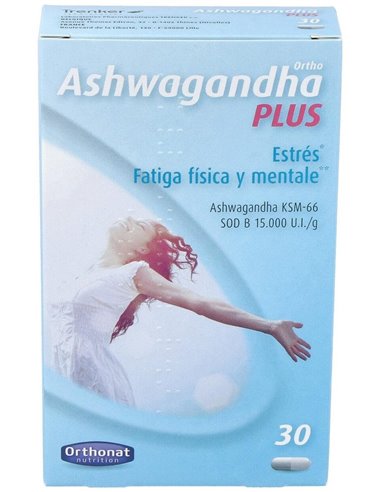 Ortho Ashwagandha Plus 30Cap. de Ortho Nat