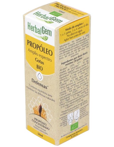 Propolis Amplio Espectro Gotas 50Ml. de Herbalgem