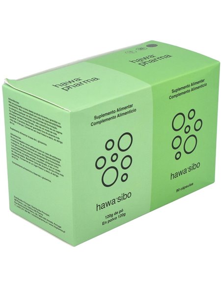 Hawa Sibo Kit 90Cap+120Gr. de Hawa Pharma
