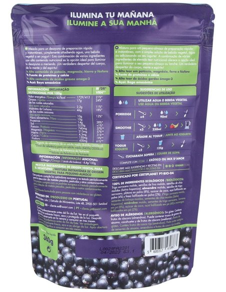 Despertar De Buda Acai-Platano 360Gr. Bio de Iswari