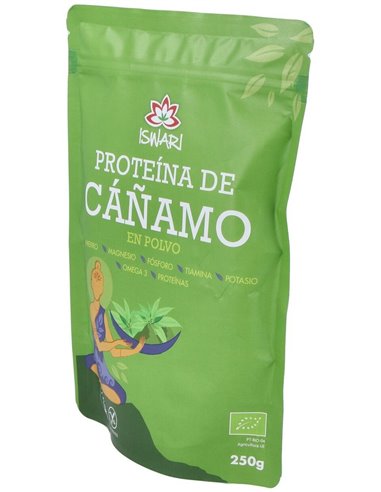 Proteina De Cañamo Superalimento 250Gr. Bio de Iswari