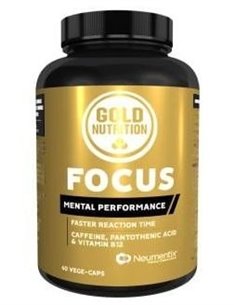 Focus 60Vcaps. de Gold Nutrition 2