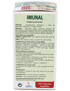 Imunal 100Cap. Lusodiet de Lusodiete 2