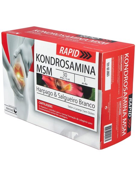 Kondrosamina Msm Rapid 30Amp. de Dietmed